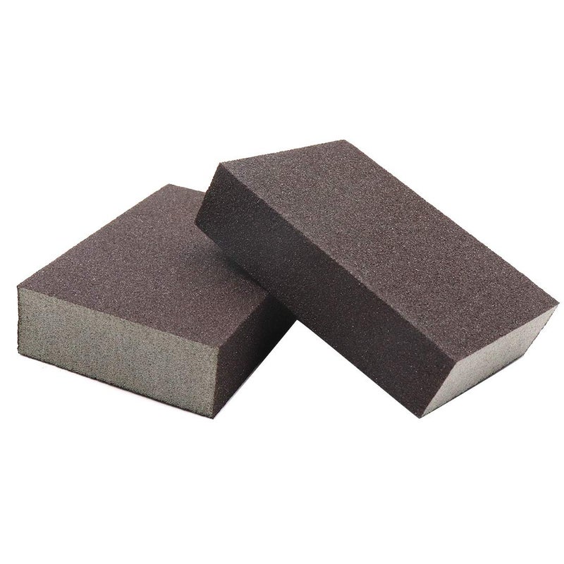 Luomorgo Sanding Sponge Sanding Blocks Polished Elastic Sanding Block Extra Fine (400-600 Grit) 8pcs - Image 2
